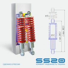 Амортизаторы (модули) в сборе SS20 (SS25011) Cross Комфорт задние применяющиеся для квадроциклов ATV for CFMOTO X5, X6, X8 (аналог 401B-060500)